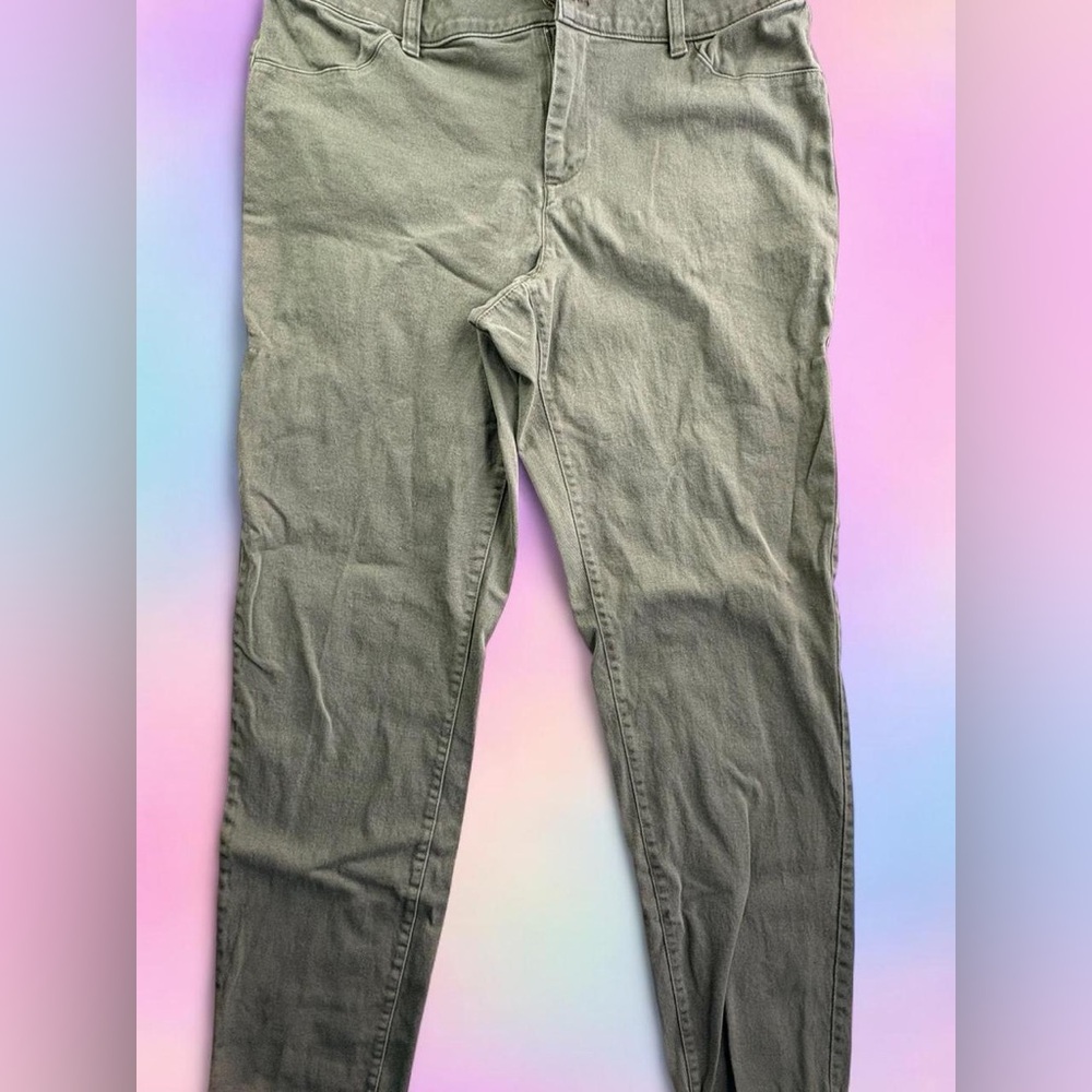 Calvin Klein Light Olive Green Pants